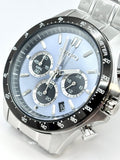 Seiko Spirit SBTR027 Cronografo Blu Soleil JDM — foto reale dell'esemplare EdoWatches (1 di 9)