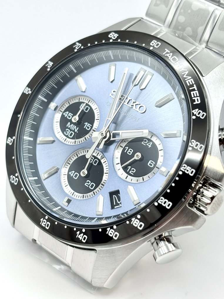 Seiko Spirit SBTR027 · Cronografo Blu Soleil JDM