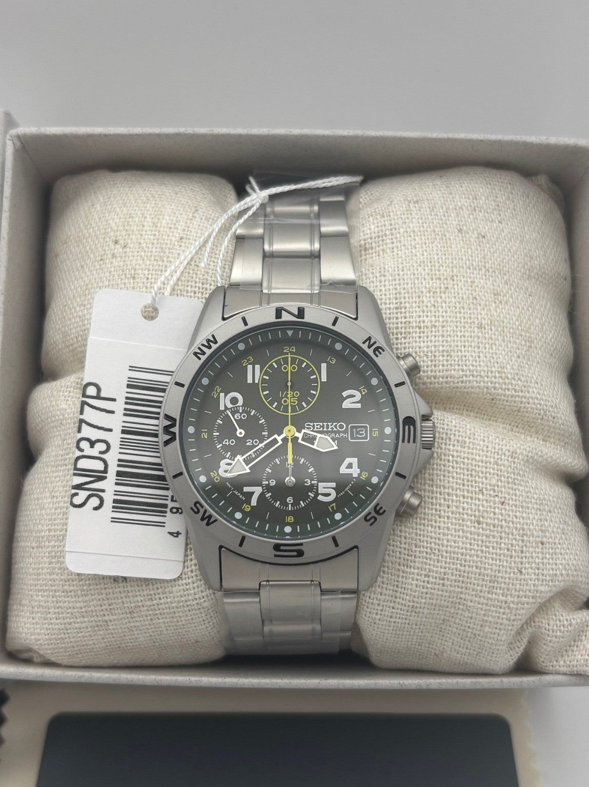 Seiko SND377P — corredo