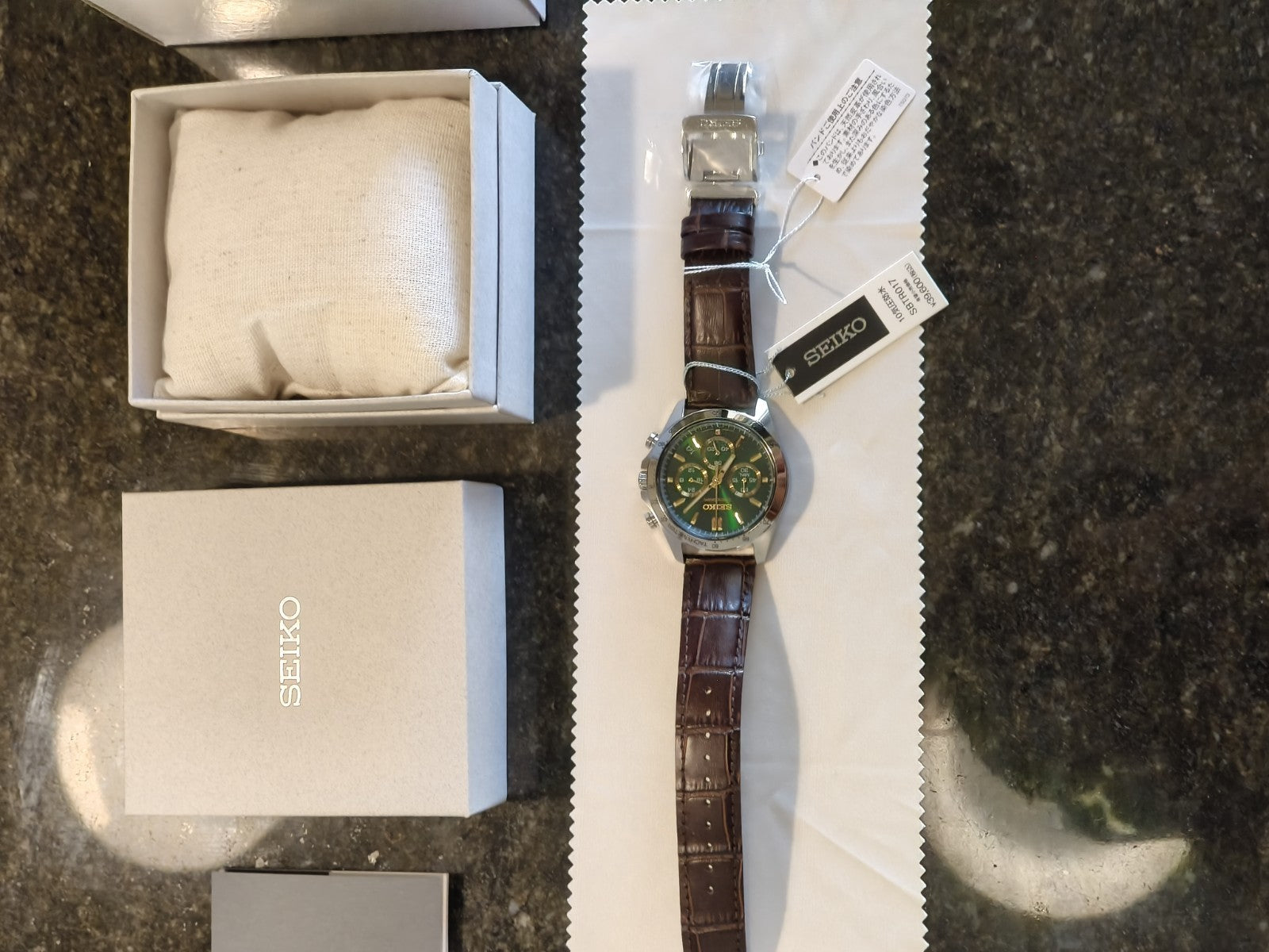 Seiko SBTR017 — corredo full set