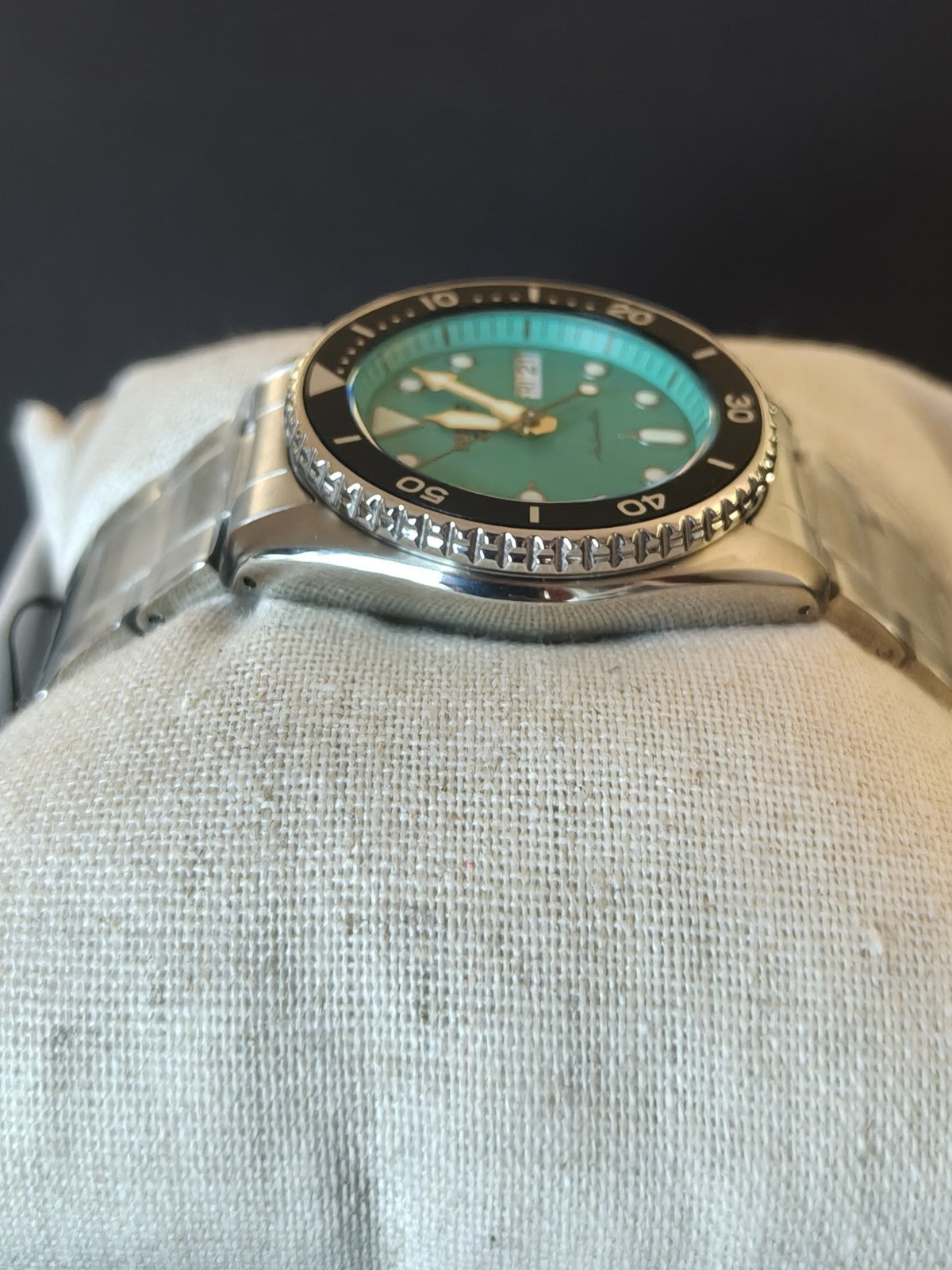Seiko SRPK33K1 — ghiera unidirezionale