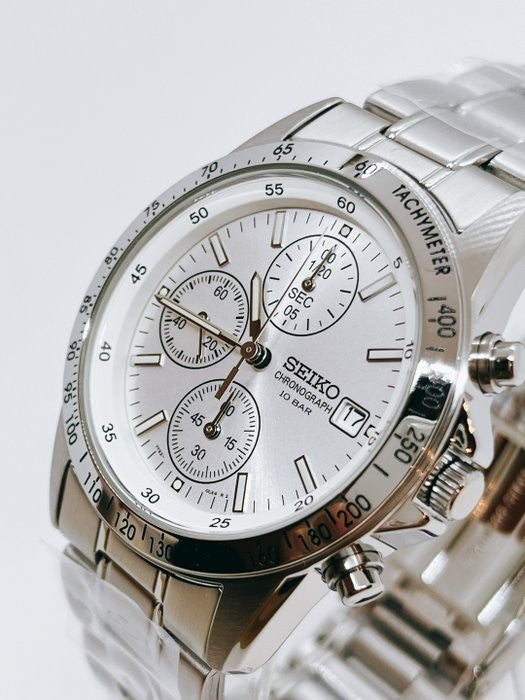 Seiko Spirit SBTQ039 · Cronografo Bianco JDM